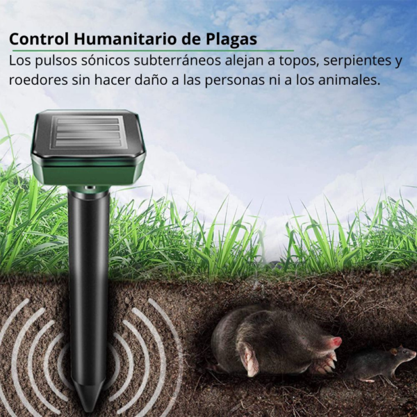 REPELENTE ULTRASONICO SOLAR DE ANIMALES - Imagen 4