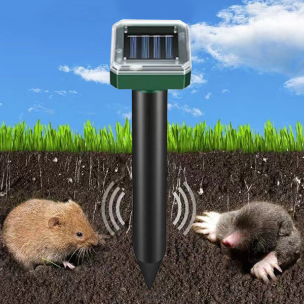 REPELENTE ULTRASONICO SOLAR DE ANIMALES