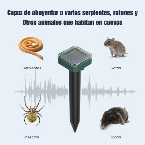 REPELENTE ULTRASONICO SOLAR DE ANIMALES - Imagen 6