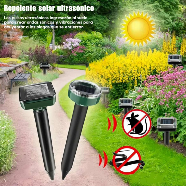 REPELENTE ULTRASONICO SOLAR DE ANIMALES - Imagen 8